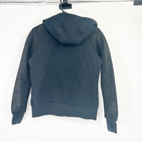 Harley Davidson Women’s Size S Performance Full Zip Hooded Jacket Mesh Sleeve - Picture 5 of 9